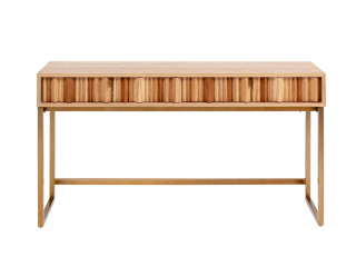 Concertina konzolový stolík prírodný 136x40 cm