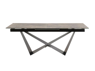 Connesso rozkladací jedálenský stôl hnedý