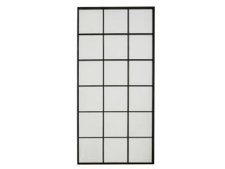 Finestra nástenné zrkadlo čierne 90x180 cm