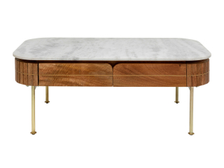 Grace konferenčný stolík hnedý 110x60 cm