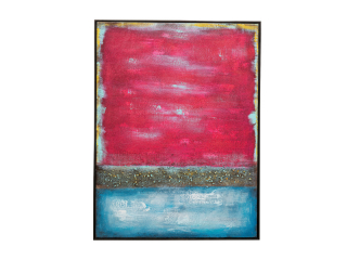 Vista obraz červený 90x120 cm
