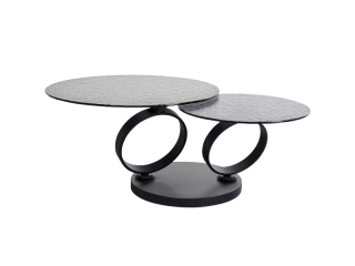 Beverly konferenčný stolík čierny 133 cm