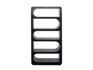 Forma polica čierna 90x180 cm