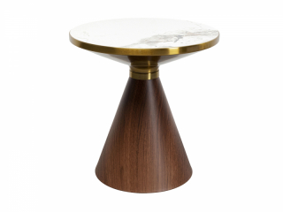 Cono konferenčný stolík hnedý  Ø50 cm