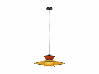 Riva visiaca lampa žltá Ø55 cm