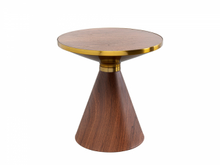 Cono konferenčný stolík  hnedý Ø50cm