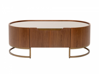 Giorgio konferenčný stolík hnedý 70x130 cm