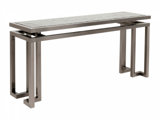 Rush Graphit konzolový stolík sivý