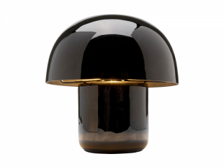 Mushroom stolová lampa čierna