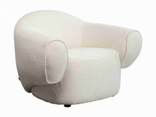 Dreamy Boucle kreslo krémové