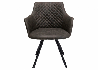 Coco otočná stolička antracitová