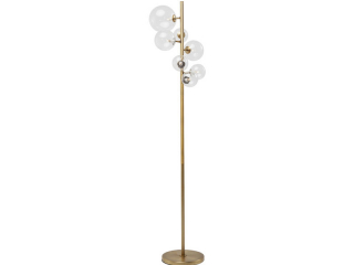 Bello Sette stojacia lampa mosadz