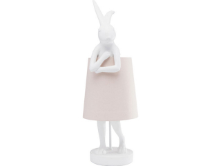 Animal Rabbit stolná lampa biela