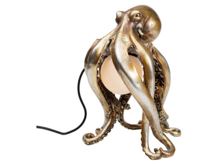 Animal Octopus stolová lampa zlatá