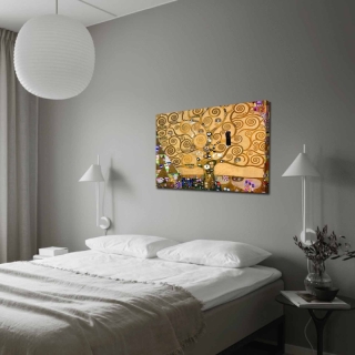 ASIR Obraz na plátne reprodukcia STROM ŽIVOTA G. KLIMT 100 cm obr-2