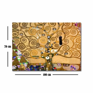 ASIR Obraz na plátne reprodukcia STROM ŽIVOTA G. KLIMT 100 cm obr-3