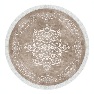 ASIR Koberec 180 cm RING béžový obr-1