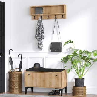 ASIR Predsieňová stena LENA dub obr-2