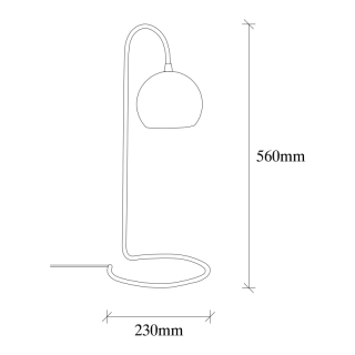 ASIR Stolová lampa YILAN čierna obr-4