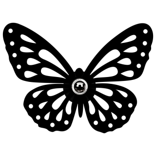 ASIR Nástenné osvetlenie 599 čierna obr-1