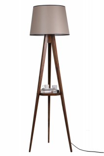 ASIR Stojacia lampa LAMBADER orech obr-1