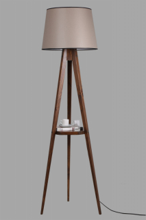 ASIR Stojacia lampa LAMBADER orech obr-2