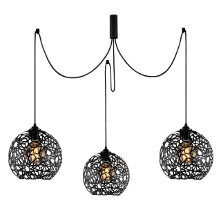 ASIR Luster FELLINI 3 čierny obr-1