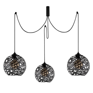 ASIR Luster FELLINI 3 čierny obr-3