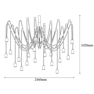 ASIR Luster KABLUNI - MR - 920 meď obr-3