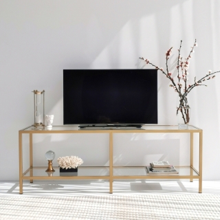 ASIR TV stolík BASIC zlatý obr-2