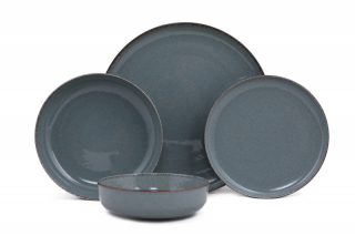 ASIR Porcelánová jedálenská súprava 24 ks POPPY blue obr-4