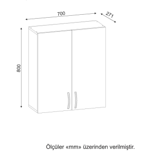 ASIR Kúpeľňová skrinka BENITO UST biela obr-4