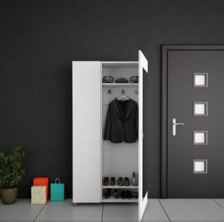 ASIR Predsieňová stena MEYRA biela obr-2