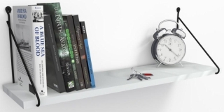 ASIR Nástenná polica ARMONI biela