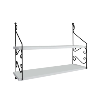 ASIR Nástenná polica SERAMONI 2 biela obr-1