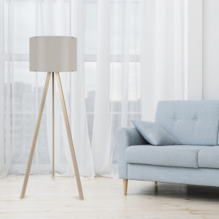 ASIR Stojacia lampa AYD-1208 béžová krémová