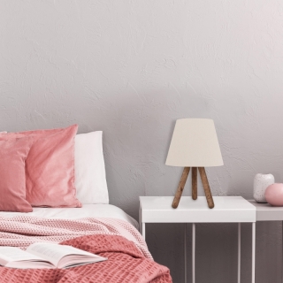 ASIR Stolná lampa AYD-1970 biely orech obr-1