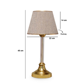 ASIR Stolná lampa AYD-2982 béžová obr-4