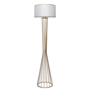 ASIR Stojacia lampa AYD-3077 biela zlatá obr-1