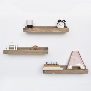 ASIR Nástenná polica AA068 orech obr-2