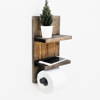 ASIR Nástenná polica BORURAF 219 orech