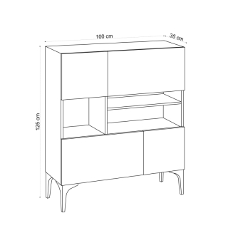 ASIR Komoda KRISTA dub obr-4