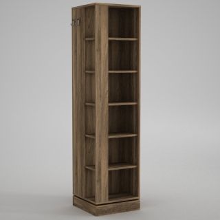 ASIR Predsieňová stena ROLL orech obr-4