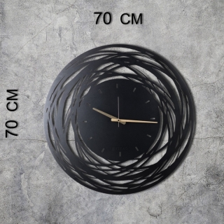 ASIR Kovové nástenné hodiny LINIE XL 70 cm obr-2