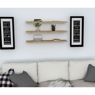 ASIR Nástenná polica BOSS 3 ks