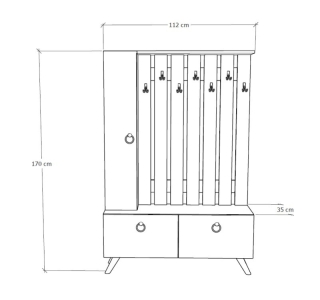 ASIR Predsieňová stena LALA biela obr-4