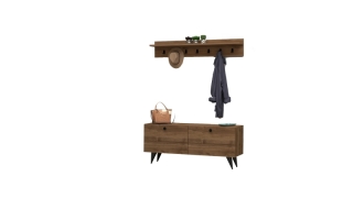 ASIR Predsieňová stena RUPA orech obr-1