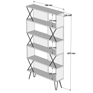 ASIR Regál EXTRA orech obr-3