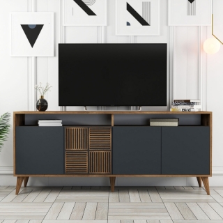 ASIR Komoda MILAN orech antracit obr-3