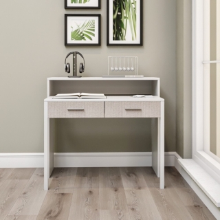 ASIR Písací stôl MY DESK biely obr-2